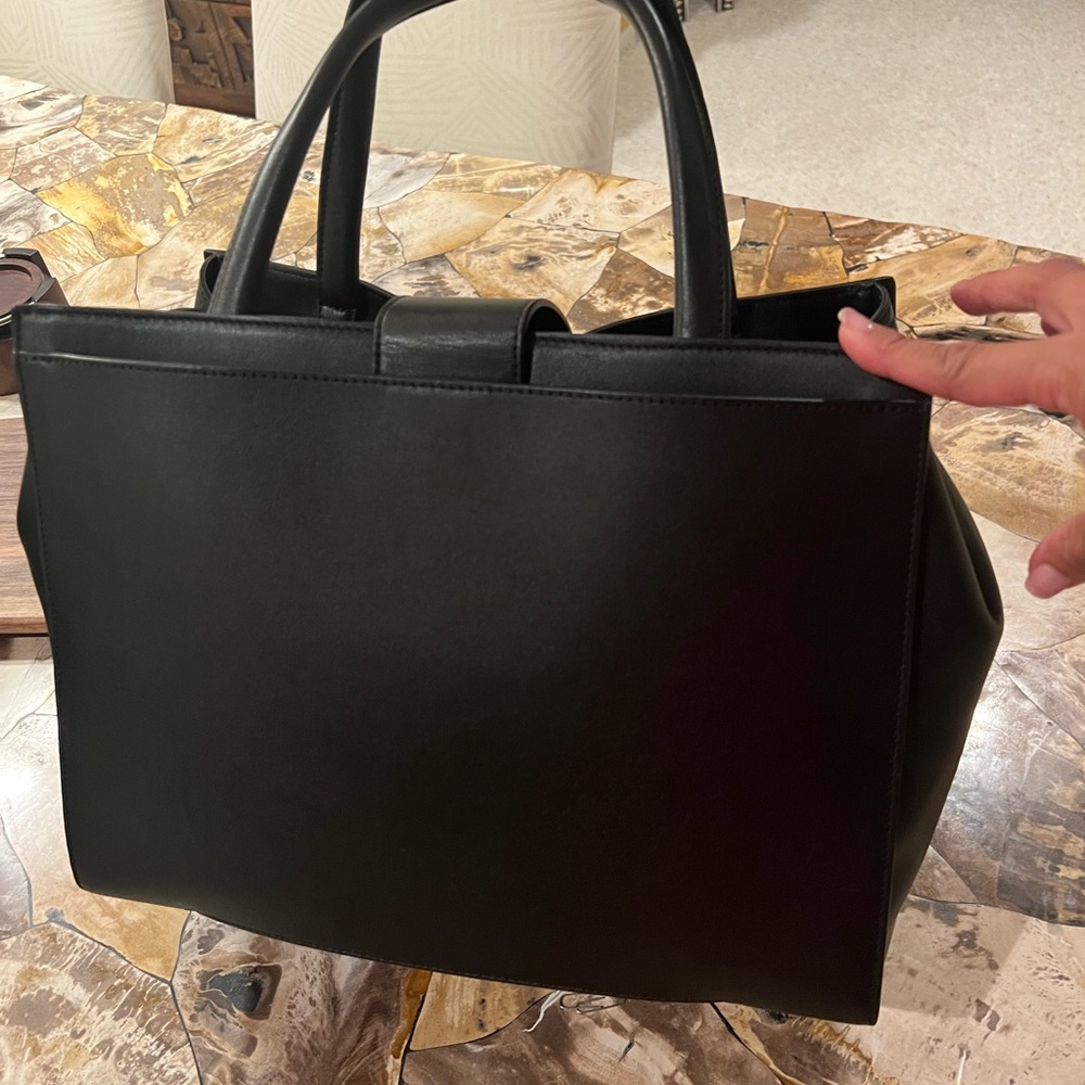Tumi black leather Vivian tote - Picture 3 of 12